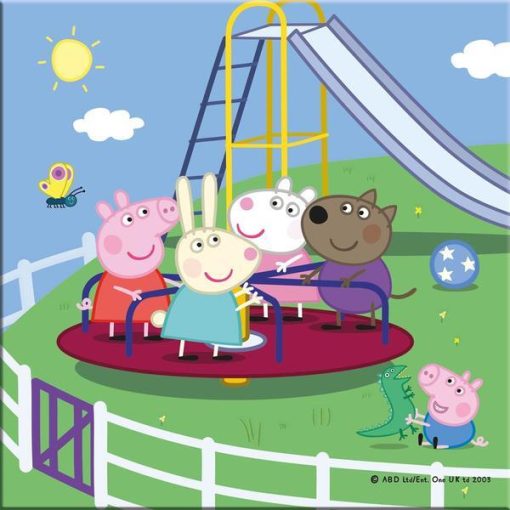 Puzzle 3 in 1 - Purcelusa Peppa in vacanta (3 x 55 piese), Dino, 335356, 8590878335356 - imagine 3