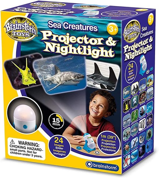 Proiector 2 in 1 - Animalute marine, Brainstorm, E2059, 5060122733694