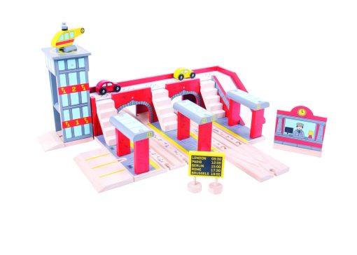 Gara centrala, BIGJIGS Toys, BJT272, 691621092729 - imagine 2