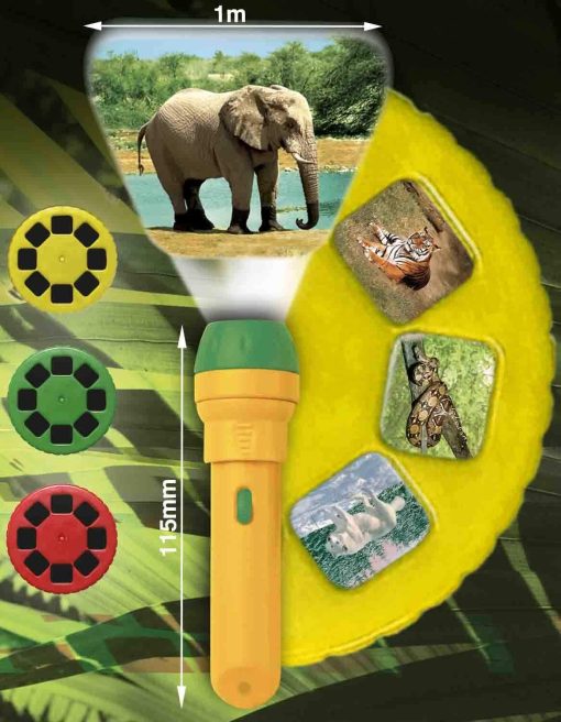 Proiector tip lanterna - Animale salbatice, Brainstorm, E2012, 5060122731379 - imagine 2