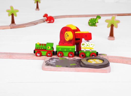 Macara-Dinozaur, BIGJIGS Toys, BJT241, 691621092415 - imagine 3