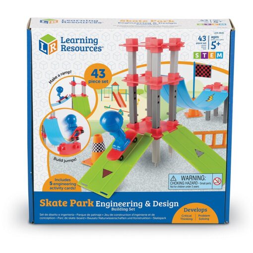 Set STEM - Skate Park, Learning Resources, LER2845, 765023828450 - imagine 6