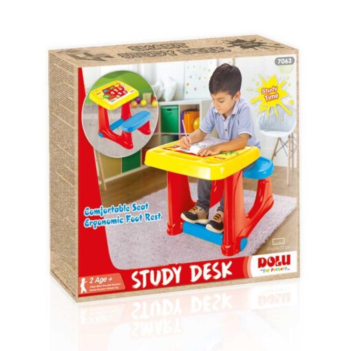 Masuta de studiu cu scaun - Colorata, DOLU, D7063, 8690089070630 - imagine 4