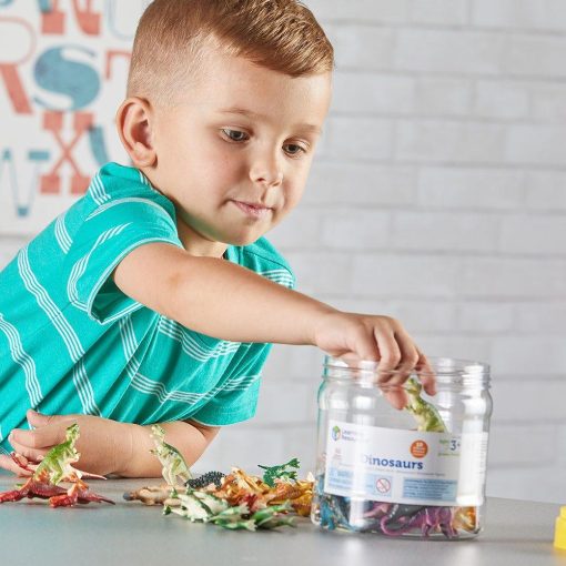 Set pentru sortat - Dinozauri jucausi (60 piese), Learning Resources, LER0811, 765023008111 - imagine 6