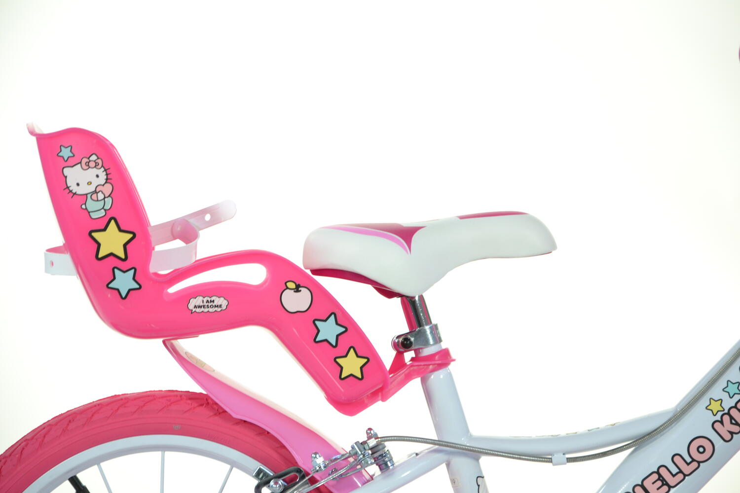Bicicleta copii 14'' Hello Kitty, DINO BIKES, 144R-HK2, 8006817900238 - imagine 6