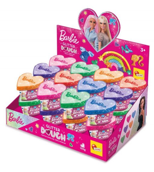 Plastilina cu sclipici - Barbie, LISCIANI, L88744, 8008324088744 - imagine 6