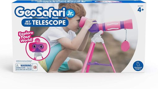 GeoSafari - Primul meu telescop (roz), Educational Insights, EI-5129-P, 086002009098 - imagine 6