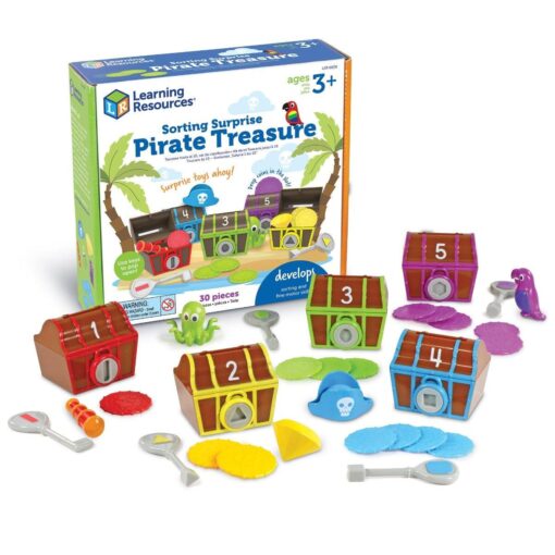 Joc de sortare - Comoara piratilor, Learning Resources, LER6808, 765023068085 - imagine 2