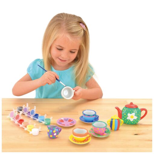 Set ceramica: Picteaza un set de ceai, Galt, A3975K, 5011979523020 - imagine 8