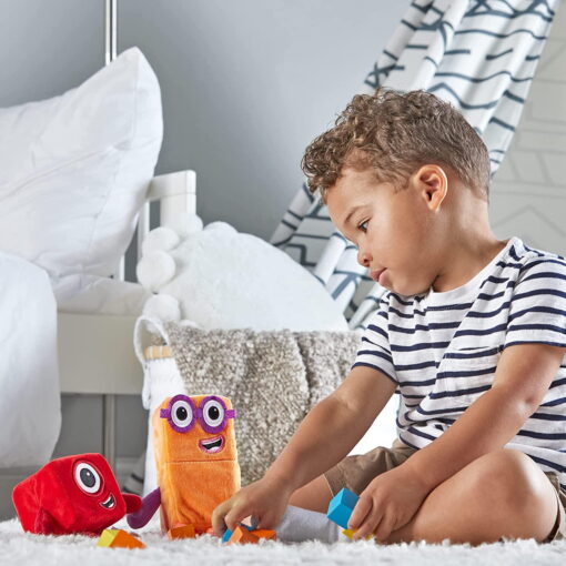 Set mascote din plus Numberblocks - Unu & Doi, Hand2Mind, HM94554-UK, 5055506409920 - imagine 4