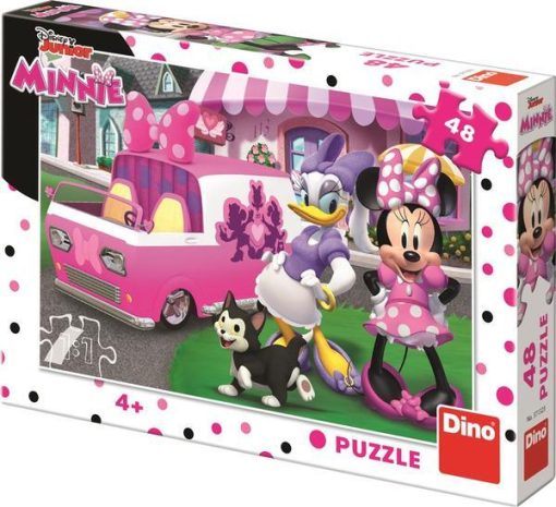 Puzzle - Minnie si Daisy (48 piese), Dino, 371323, 8590878371323