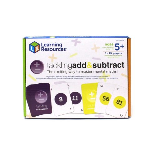 Joc de carti - Exersam adunarea si scaderea, Learning Resources, LSP1214-UK, 5055506408626