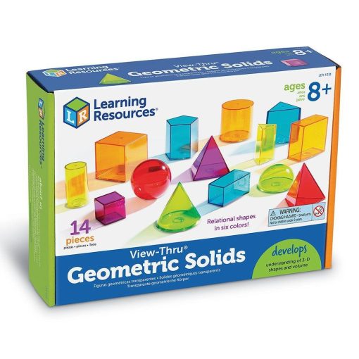 Forme geometrice colorate, Learning Resources, LER4331, 765023043310 - imagine 5