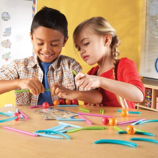 Set constructie - Forme 3D, Learning Resources, LER1773, 765023817737 - imagine 12