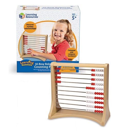 Numaratoare cu bile colorate, Learning Resources, LER4359, 765023043594 - imagine 4