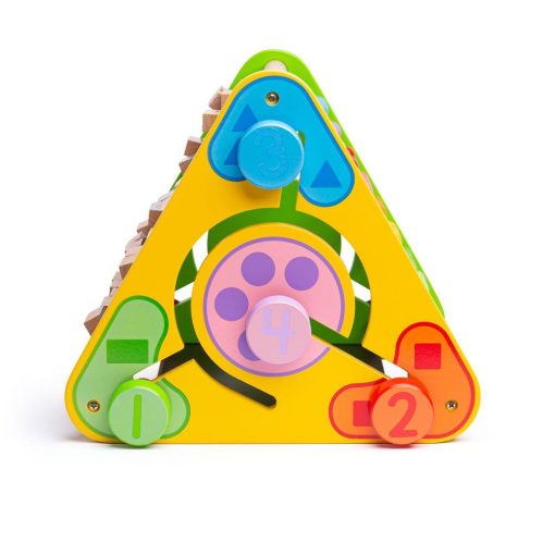 Centru de activitati - litere si imagini in engleza, BIGJIGS Toys, BB054, 691621390542 - imagine 5