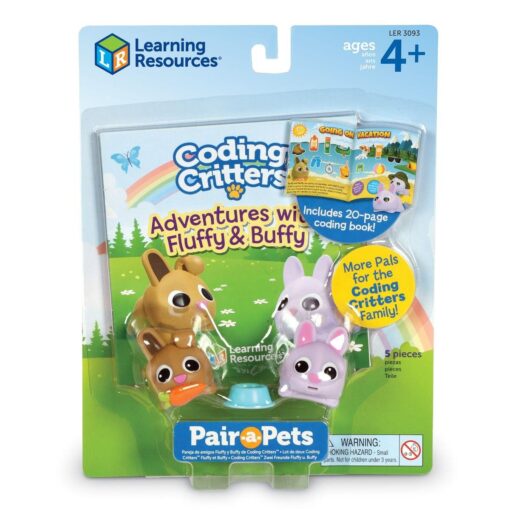 Joc de codare - Aventurile iepurasilor, Learning Resources, LER3093, 765023030938