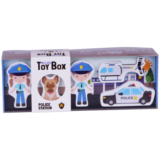 Joc de rol - Cutiuta cu politisti, Barbo Toys, BAR6416, 5704976064169