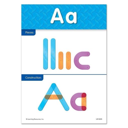 Sa construim alfabetul!, Learning Resources, LER8555, 765023885552 - imagine 3