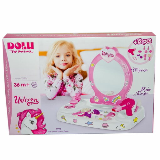 Trusa pentru machiaj - Unicorn, DOLU, D2563, 8690089025630