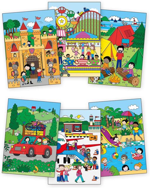 Water Magic: Carte de colorat In vacanta, Galt, 1005350, 5011979607812 - imagine 2