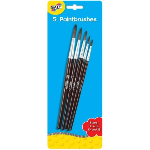 Set 5 pensule pictura, Galt, A3319H, 5011979517876