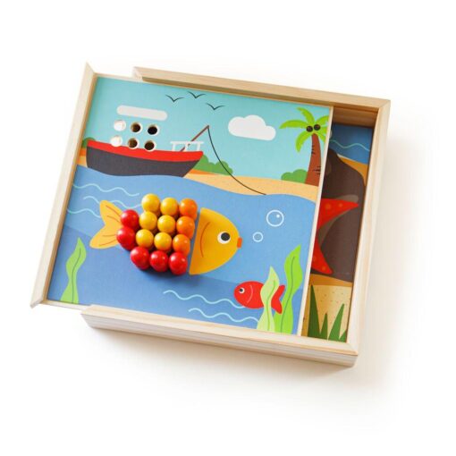 Mozaic - La mare, BIGJIGS Toys, 34004, 691621820049 - imagine 2