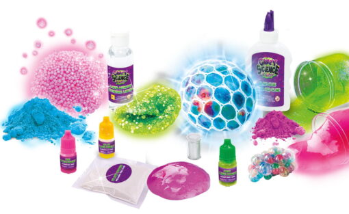 Experimente geniale - Laboratorul de slime	fluorescent, LISCIANI, LEN89239, 8008324094578 - imagine 4