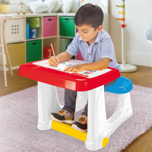 Masuta de studiu cu scaun, Fisher Price, FP1810, 8690089018106 - imagine 3
