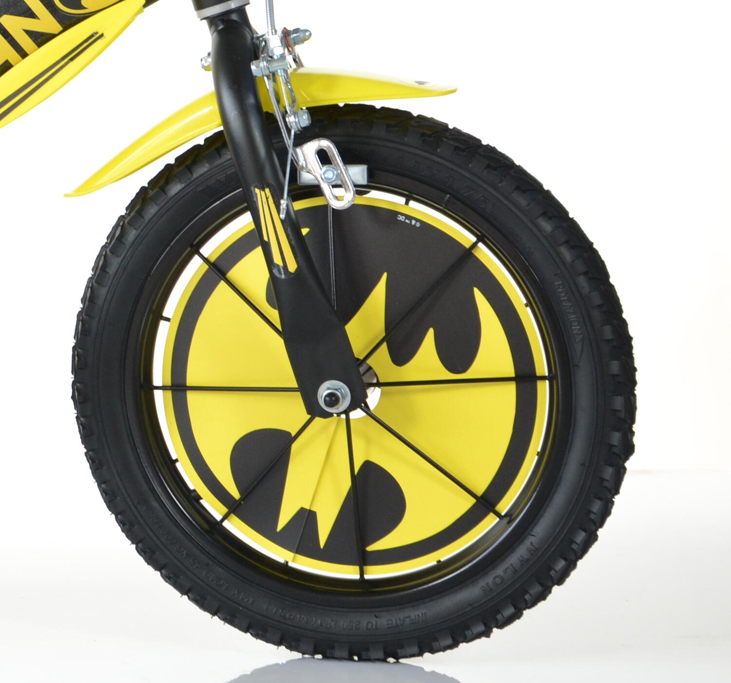 Bicicleta copii 14" Batman, DINO BIKES, 614-BT, 8006817907718 - imagine 4