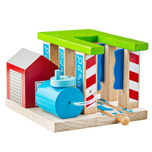 Spalatorie pentru trenulete, BIGJIGS Toys, BJT250, 691621092507