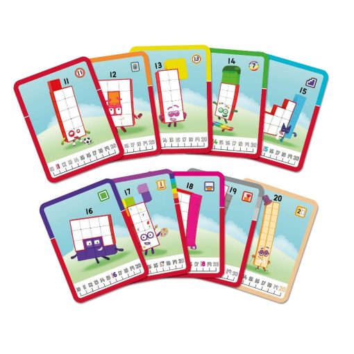 MathLink?Cubes Numberblocks in engleza Set de activitati de la 11 - 20, Learning Resources, LSP0950-UK, 5055506408664 - imagine 2
