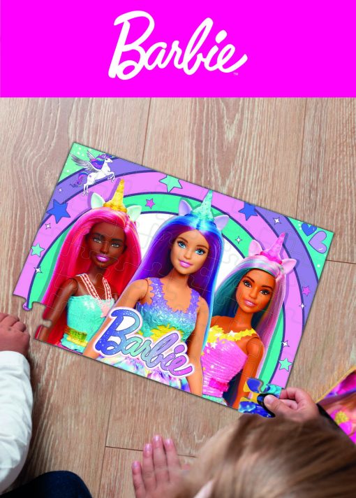 Puzzle - Barbie si magia unicornului (48 piese), LISCIANI, L99436, 8008324099436 - imagine 3