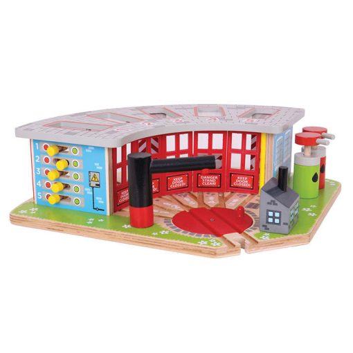 Depou din lemn, BIGJIGS Toys, BJT192, 691621091920