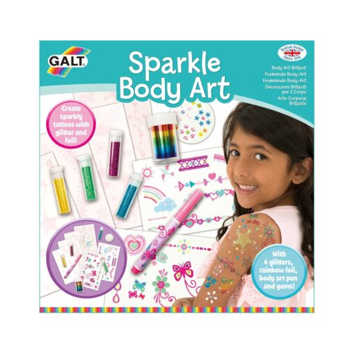 Kit tatuaje sclipitoare, Galt, 1005083, 5011979584717