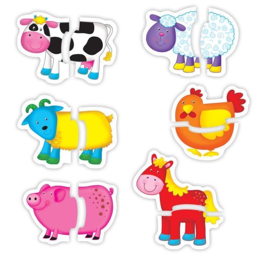 Baby Puzzle: Ferma (2 piese), Galt, 1003028, 5011979526410 - imagine 6