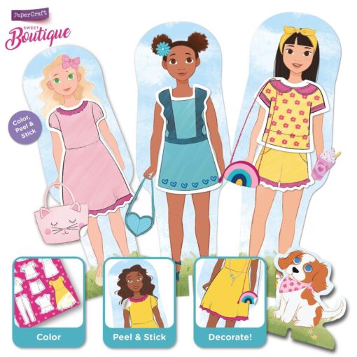 Set creativ - Atelierul de hainute, Educational Insights, EI-1551, 086002015518 - imagine 4
