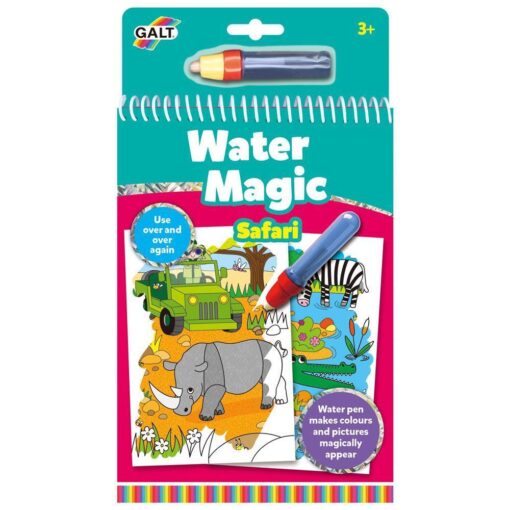Water Magic: Carte de colorat Safari, Galt, 1004927, 5011979580276 - imagine 2
