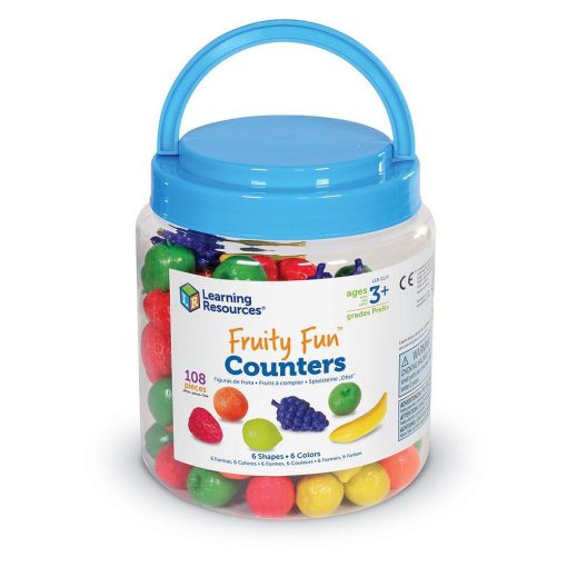 Set de sortat - Fructe (108 piese), Learning Resources, LER0177, 765023005271 - imagine 3