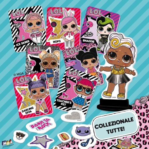 Set LOL Surprise - Papusa de carton, LISCIANI, L73788, 8008324073788 - imagine 3