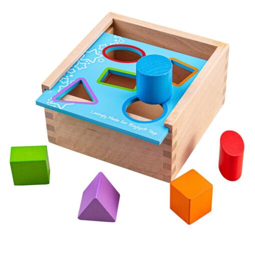 Prima mea cutie de sortat, BIGJIGS Toys, BB093, 691621530931