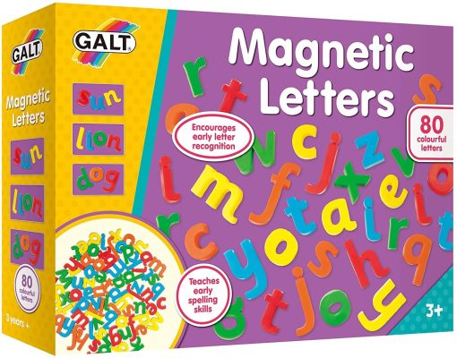 Set litere magnetice (80 piese), Galt, 1105503, 5011979586155 - imagine 2
