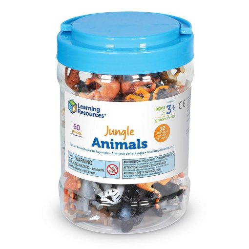 Set pentru sortat - Animalute din jungla, Learning Resources, LER0697, 765023806977 - imagine 5