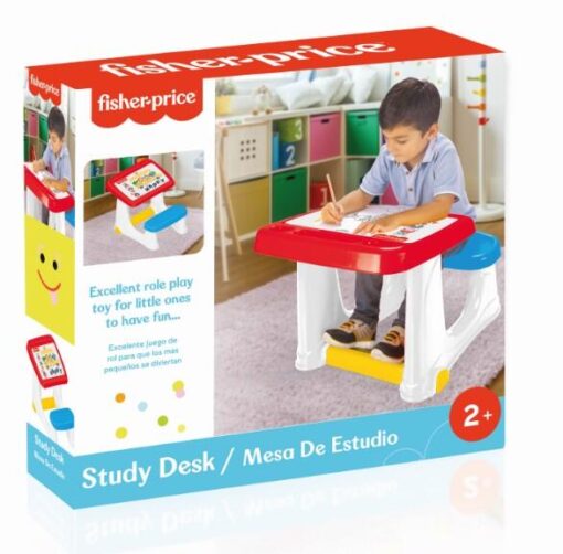 Masuta de studiu cu scaun, Fisher Price, FP1810, 8690089018106 - imagine 2