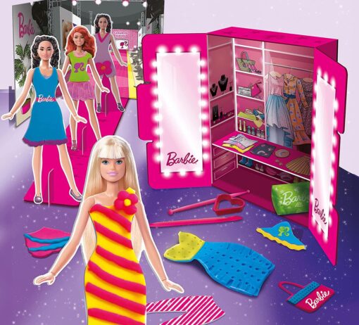 Set modelaj Barbie - Parada modei, LISCIANI, L88867, 8008324088867 - imagine 8