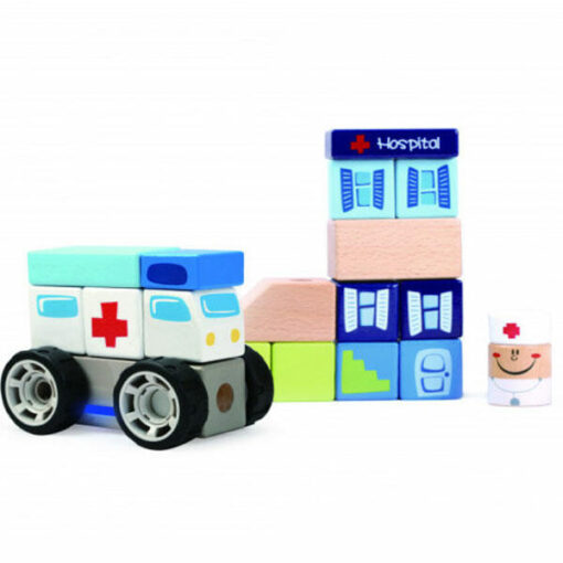 Set de constructie - La spital, Topbright, 150178, 6939838145352