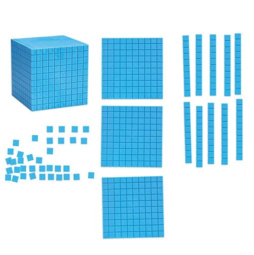 Set matematic magnetic - Modele in baza 10, Learning Resources, LER6366, 765023063660 - imagine 2