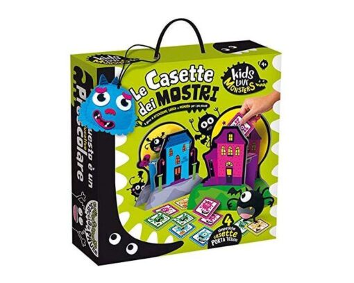 Joc de logica - Acasa la monstruletii veseli, LISCIANI, LEN82704, 8008324087860 - imagine 2