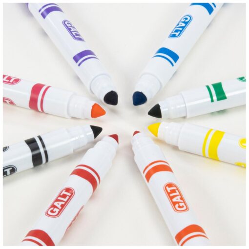 Set carioci lavabile in 8 culori, Galt, A3303B, 5011979517579 - imagine 2