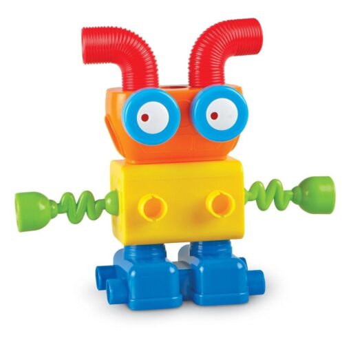 Hai sa construim - 1, 2, 3  Robotel colorat, Learning Resources, LER2869, 765023028690 - imagine 5